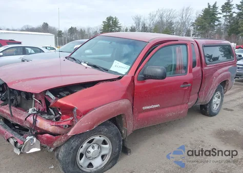 2008 Toyota Tacoma Base V6 z USA, uszkodzony, nr VIN 5TEUU42N28Z563634